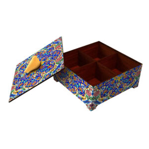 Holz-Süßigkeiten-Organizer-Box Modell Traditionell