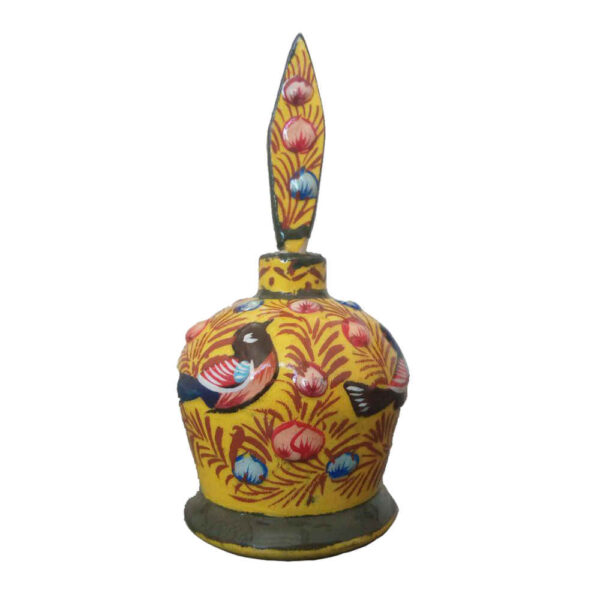 Persischer Surma Dani Behälter zur Aufbewahrung von Kohl aus Holz Gol o Morgh (x2)