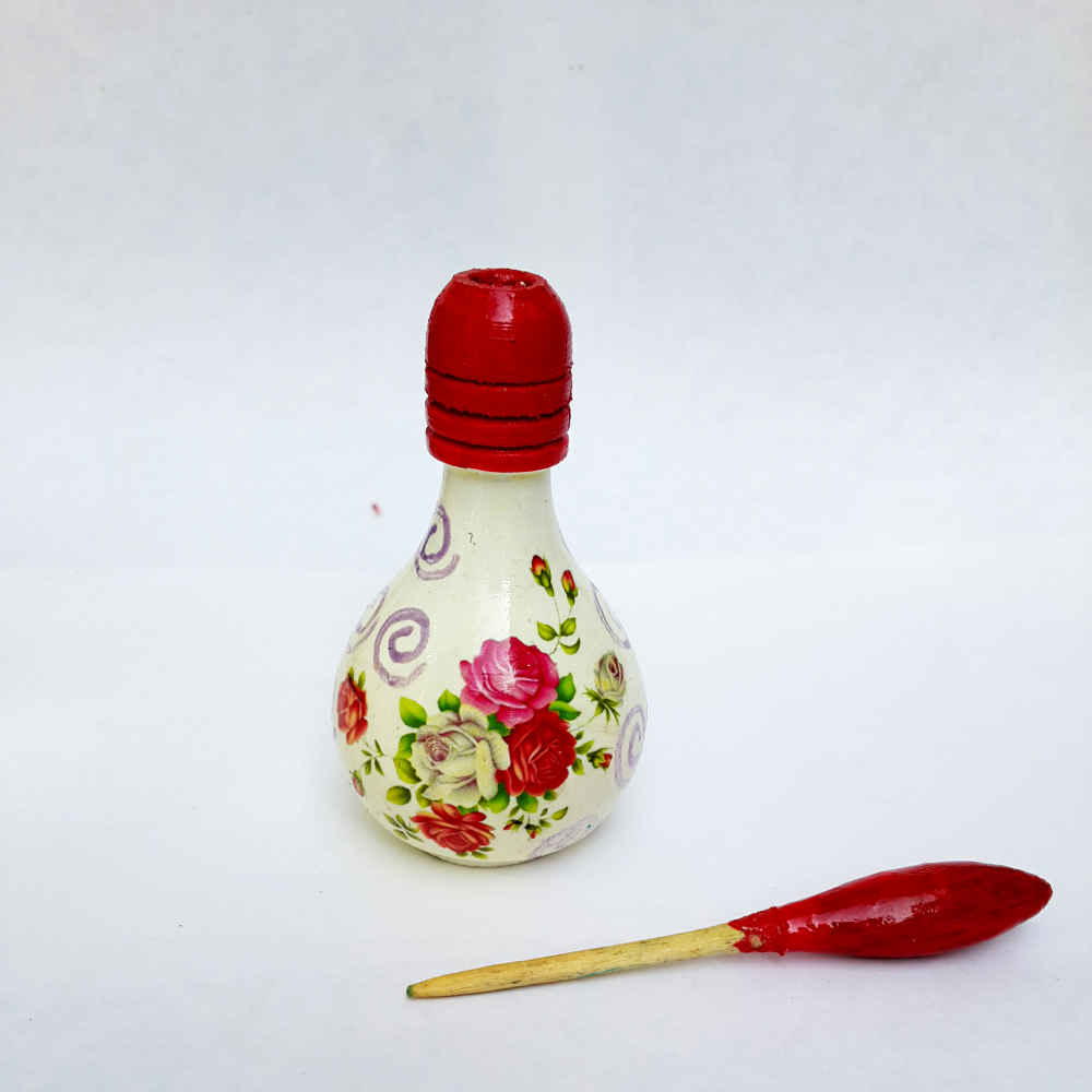 Persischer Surma Dani Behälter zur Aufbewahrung von Kohl aus Holz Golestan (x2)