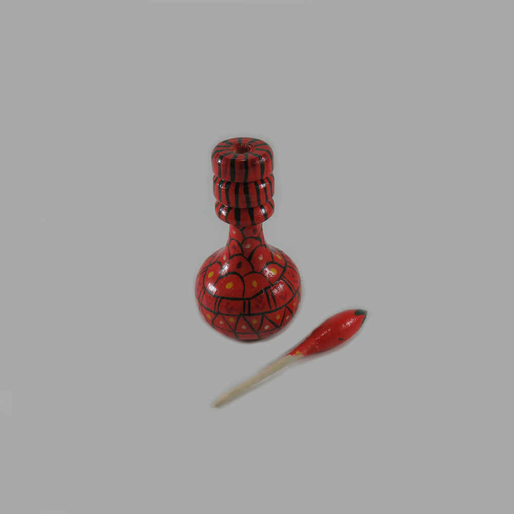 Persischer Surma Dani Behälter zur Aufbewahrung von Kohl aus Holz Kereshmeh (x2)