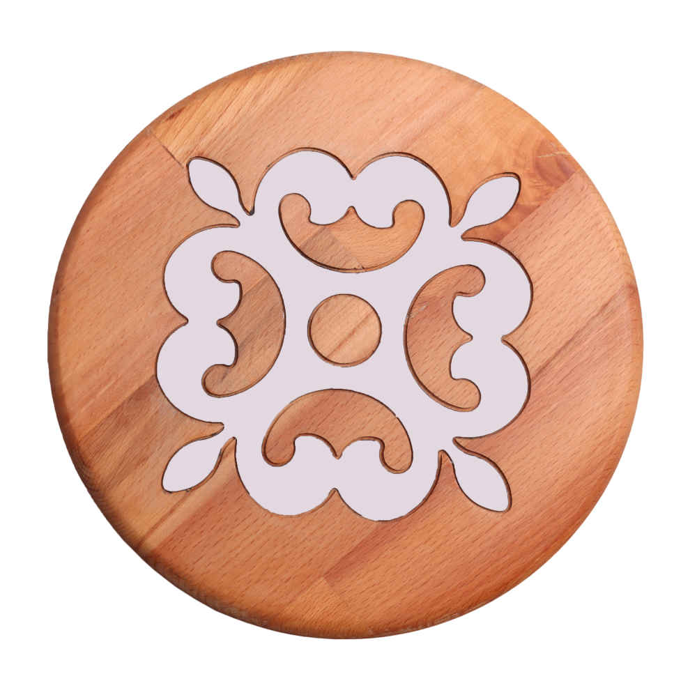 Holz-Nuss- und Snack-Aufbewahrungskästchen Ausführung 3-Fächer