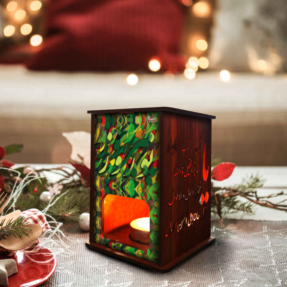 Persischer Holzteelichlaterne Nowruz (x2)