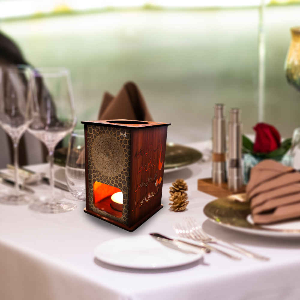 Persischer Holzteelichlaterne Gonbad (x2)
