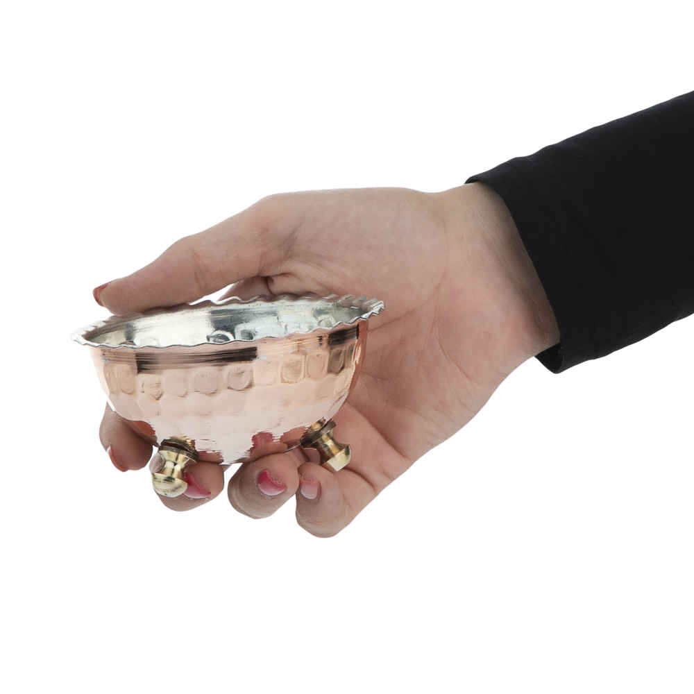 Kupfer Haftseen Set Teller geeignet für Nowruz Feier Borna