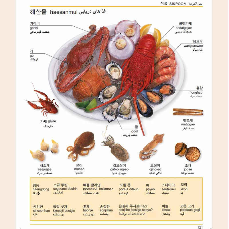 Koreanisch-Persisches Bildwörterbuch von Zahra Yousefi Rad