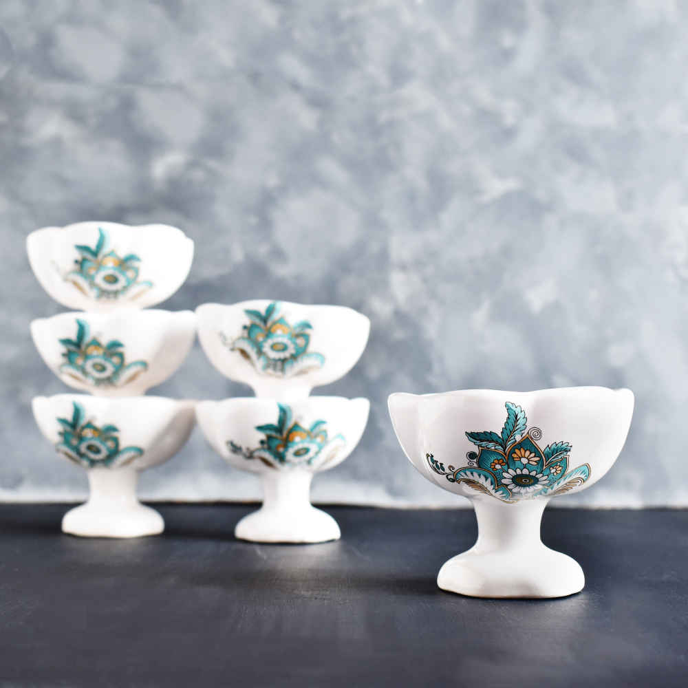 Haftseen Set Teller mit Spiegel geeignet für Nowruz Firoozeh (10 Stück)