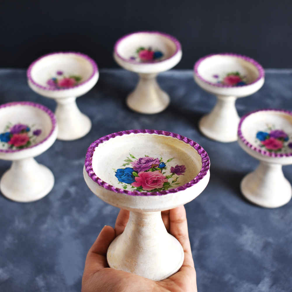 Haftseen Set Teller mit Spiegel geeignet für Nowruz Targol (11 Stück)