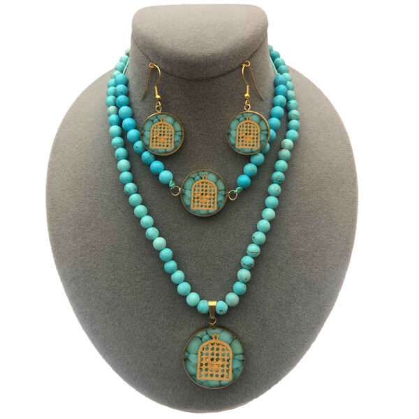 Persisches Morghe Amin Schmuckset Modell Sam