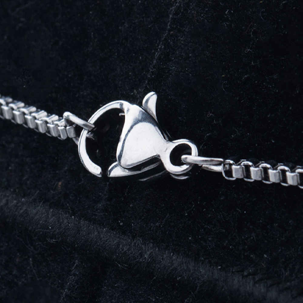 Persische Stahlhalskette Minimalistisch für Frauen Morghe Amin