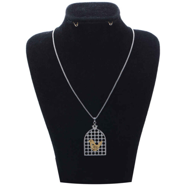 Persische Stahlhalskette Minimalistisch für Frauen Morghe Amin