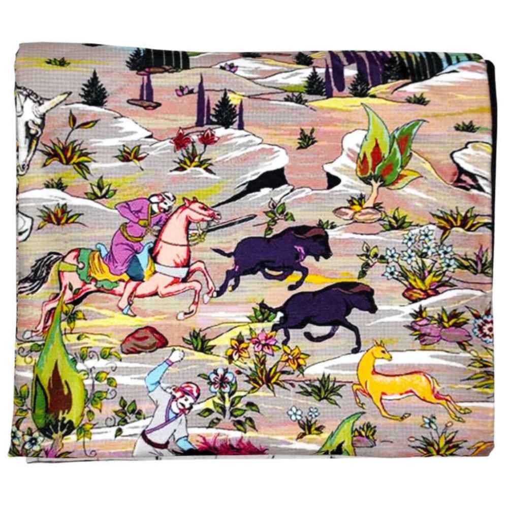 Große Boho-Persische Stil Safa Indoor-Bodenmatte