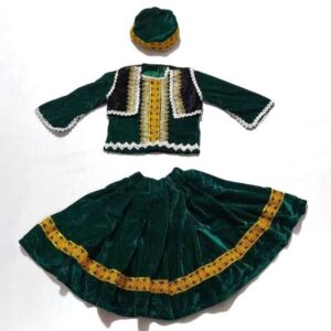 Traditionelles Gilaki-Kleidungsset für persische Mädchen