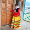 Traditionelles Kleidungsset für persische Gilani-Frauen