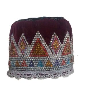 Handgefertigter persischer Ethno-Hut – Khuzestan Mahali