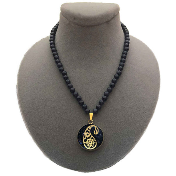 Persische vergoldete Halskette Boteh Jegheh