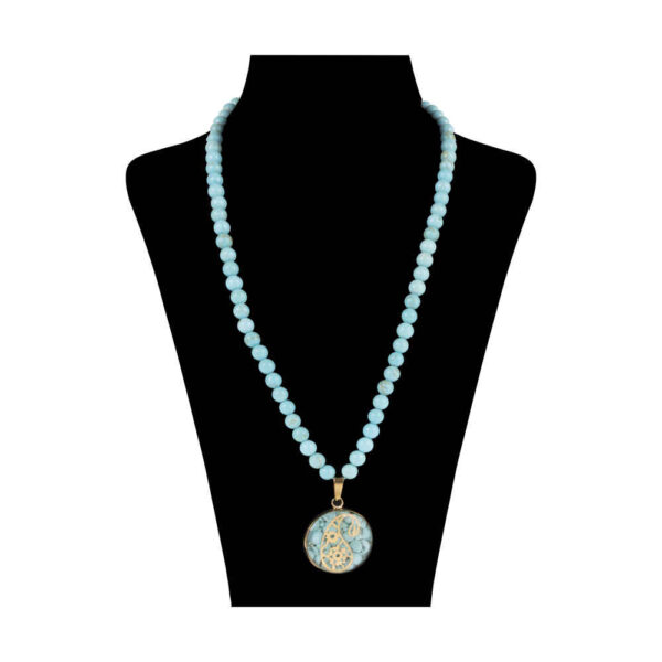 Persische vergoldete Halskette Paisley