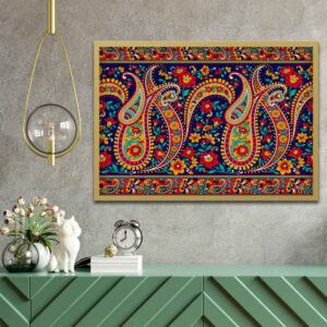Persische Leinwandkunst – Gedrucktes Farsh
