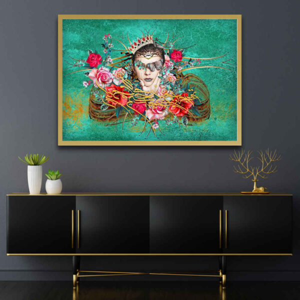 Persische Leinwandkunst - Gedrucktes Parnia