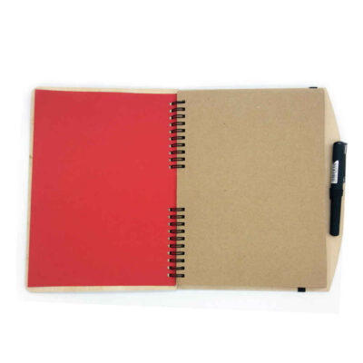 Persisches Holz-Notizbuch – Hich Design, Minimalistisches Holzcover