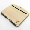 Persisches Holz-Notizbuch – Mirror Design, Reflektierendes Holzcover