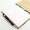 Persisches Holz-Notizbuch – Mirror Design, Reflektierendes Holzcover