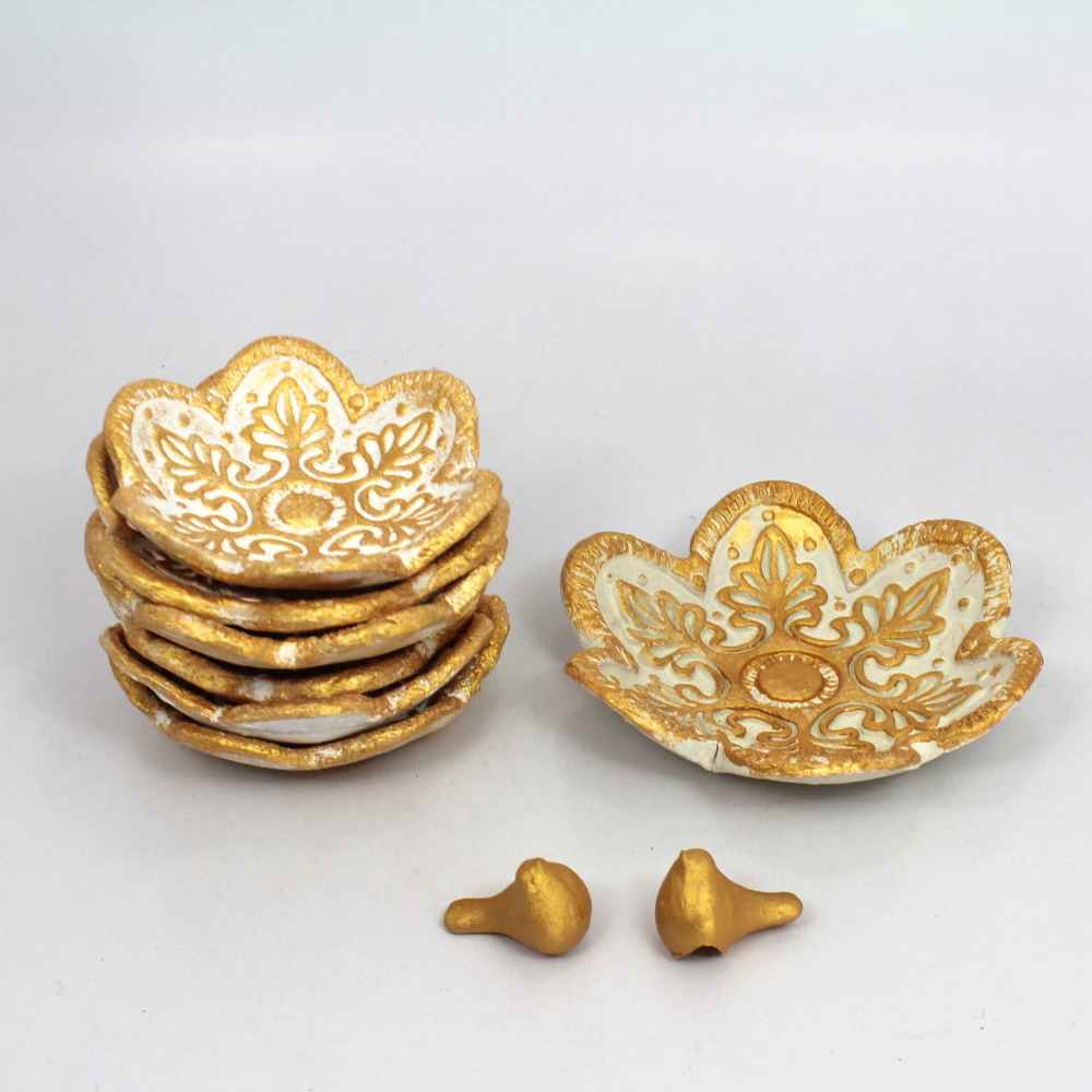 Töpfer Haftseen Set Teller geeignet für Nowruz Feier Nakhl