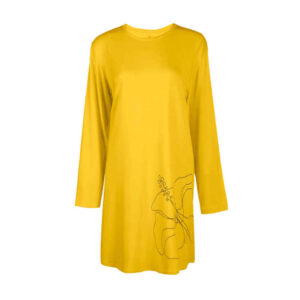 Damen Kleid mit Ärmeln Modell Narbon