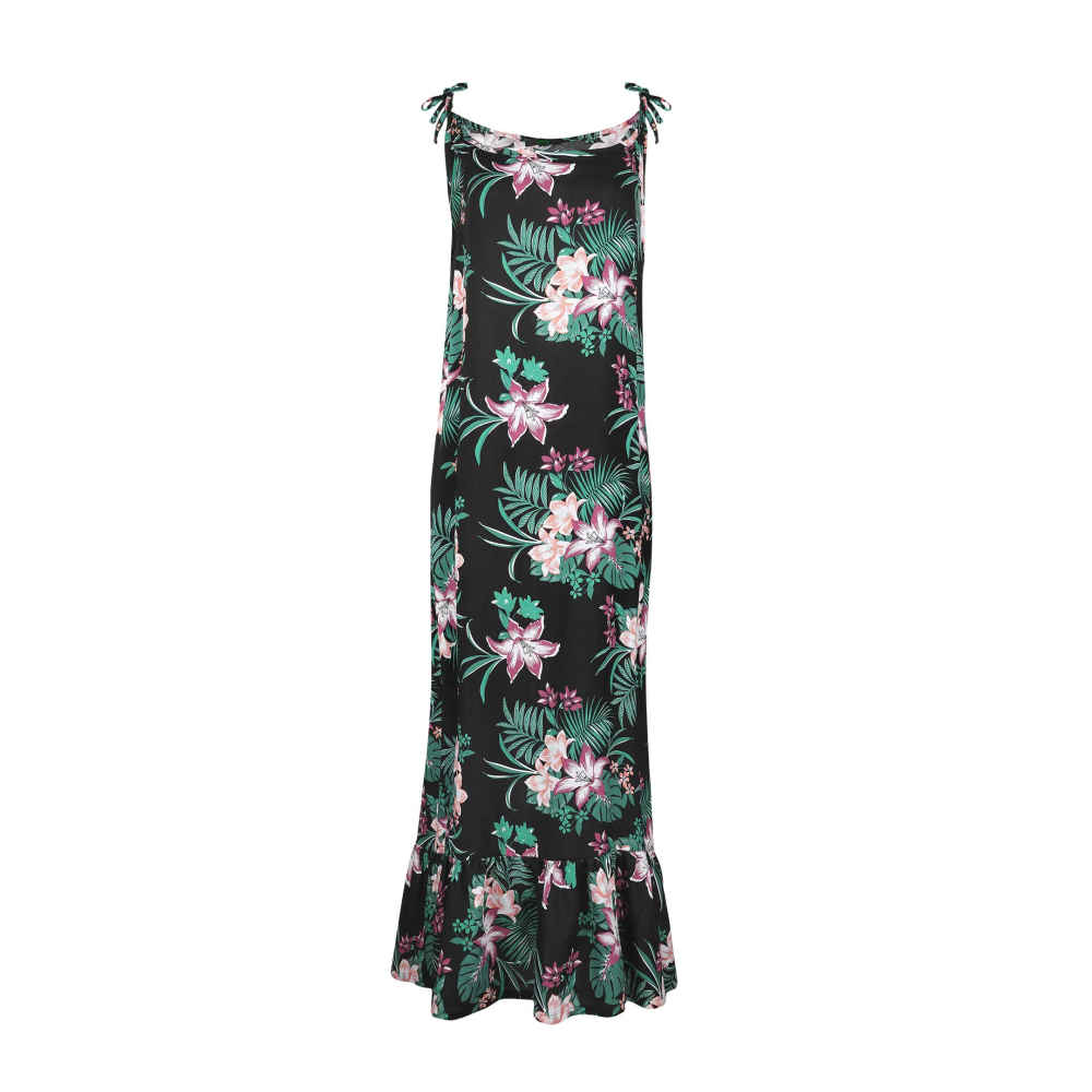 Damenmode Kleid mit Blumenmuster – Modell Farimah