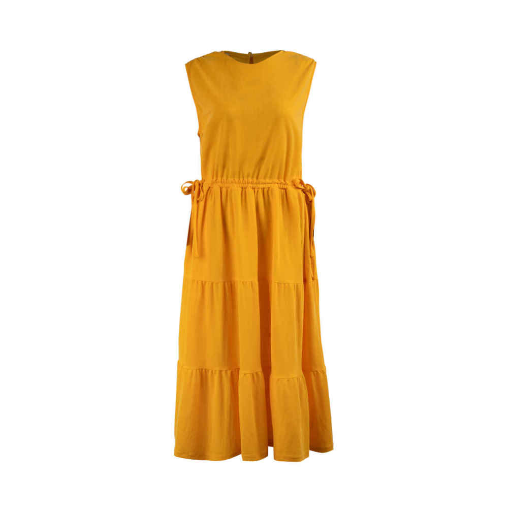 Damen Mode ärmelloses Kleid Modell Lara
