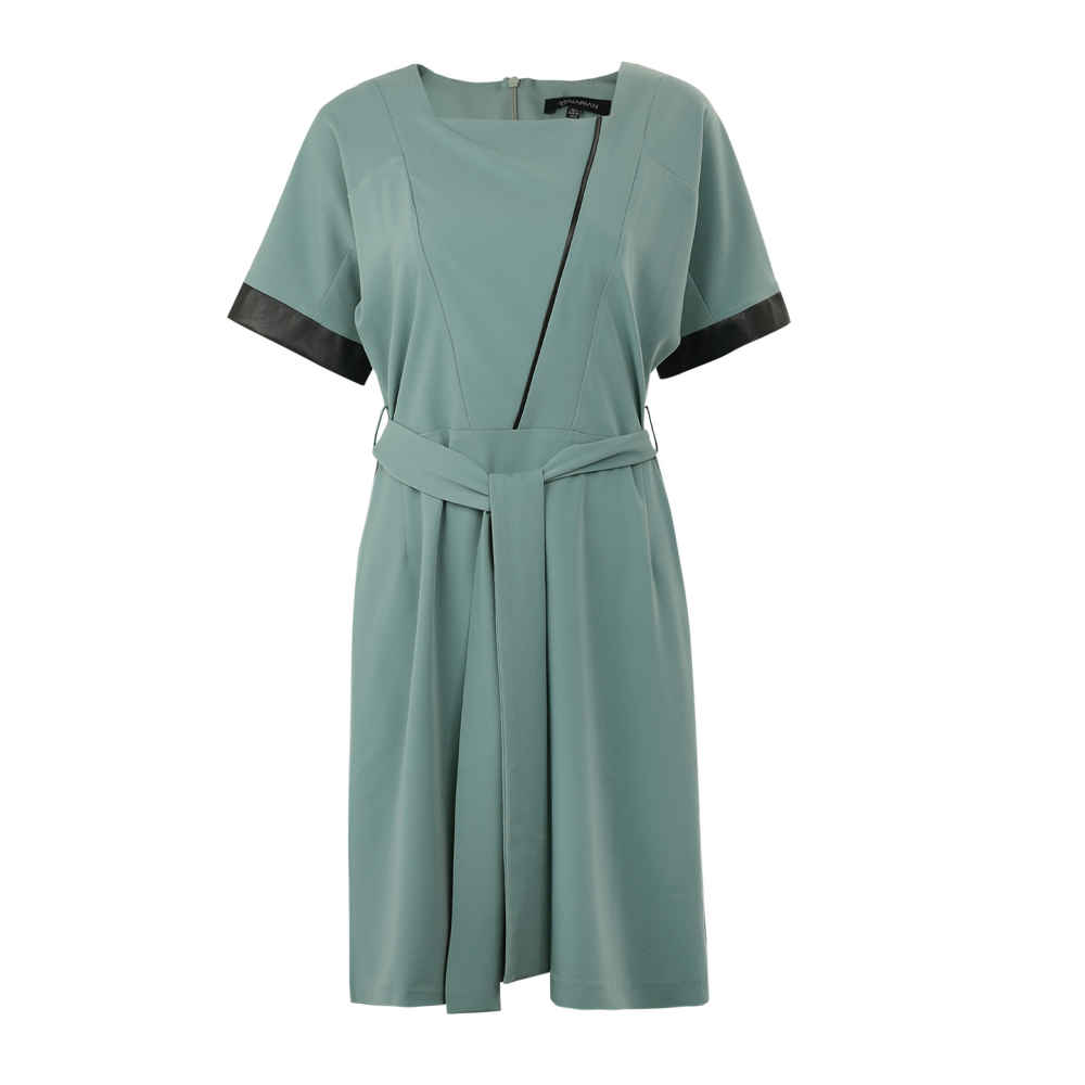 Damen Mode Kleid mit kurzen Ärmeln, geeignet für den Alltag, Modell Nazanin