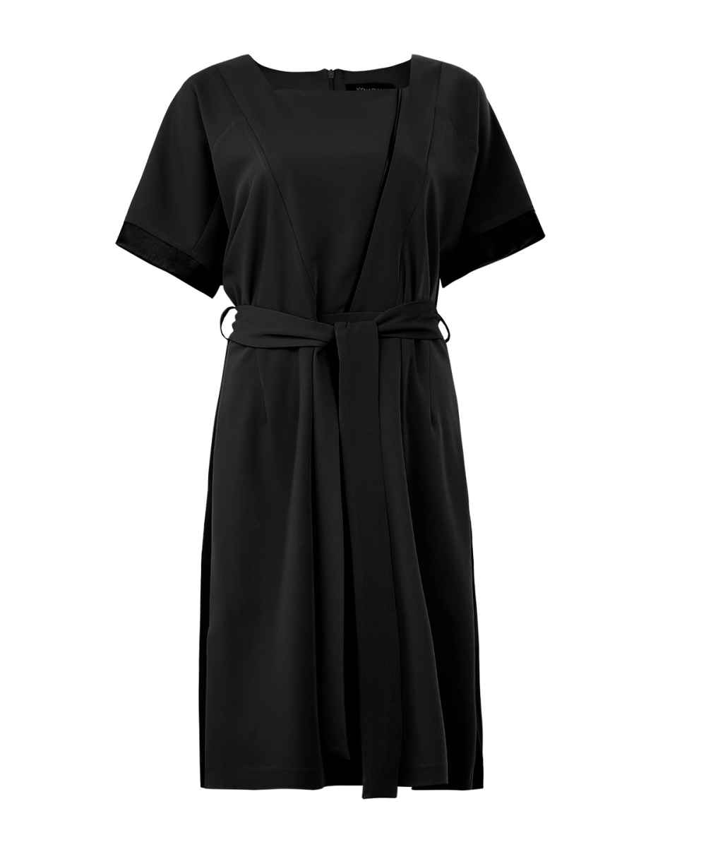 Damen Mode Kleid mit kurzen Ärmeln, geeignet für den Alltag, Modell Nazanin