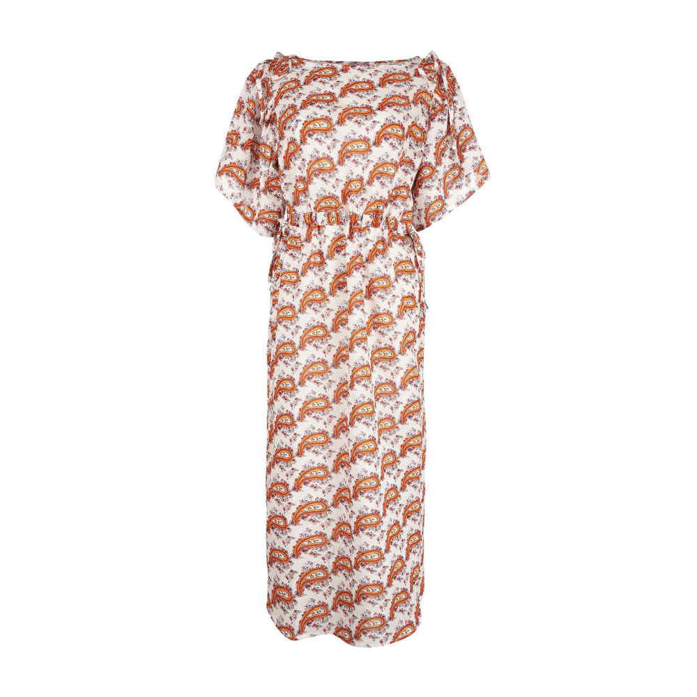 Damen Mode Kleid mit Paisley-Muster, geeignet für den Strand, Modell Paisley