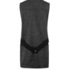 Damen Modischer Ärmelloser Blazer Modell Gandom