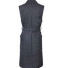 Damen Modischer Ärmelloser Blazer Modell Shamim