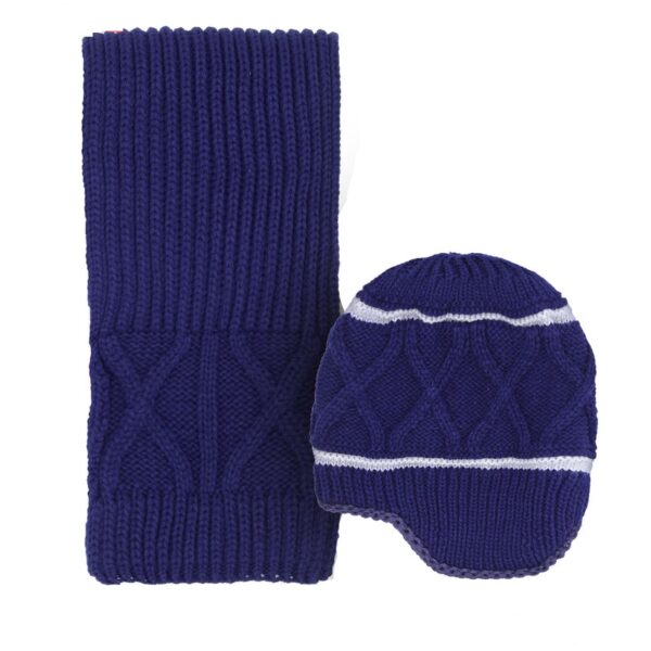 Damen Strickmütze und Schal Set Modell Laleh