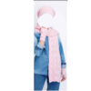 Damen Strickmütze und Schal Set Modell Rima