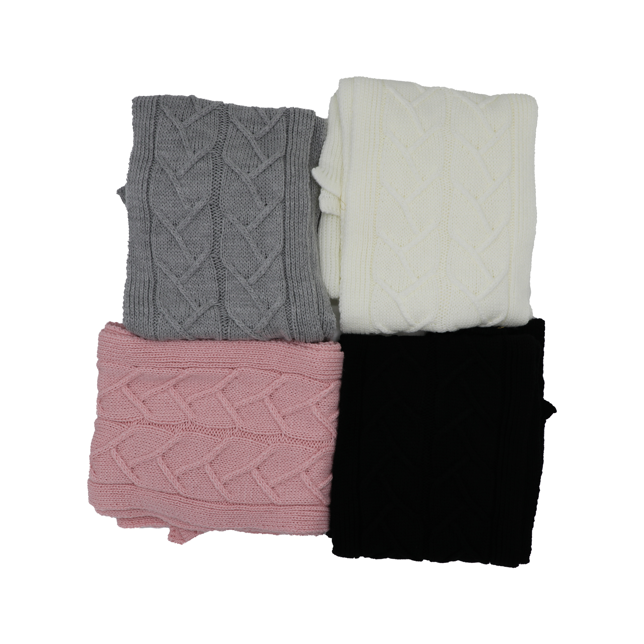 Damen Strickmütze und Schal Set Modell Vala