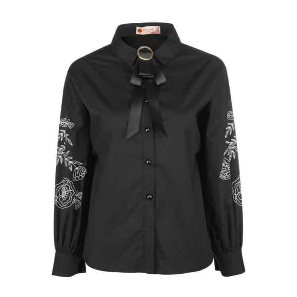 Damen Langarmbluse Modell Farzaneh