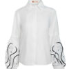 Damen Langarmbluse Modell Raaz