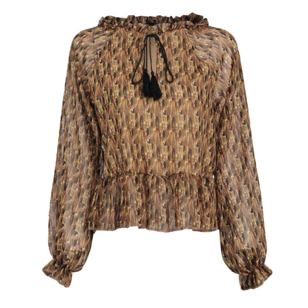 Damen Langarmbluse Modell Sima