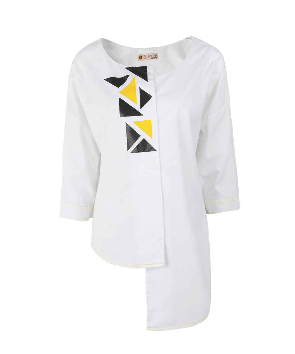 Damen Langarmbluse Modell Tulika