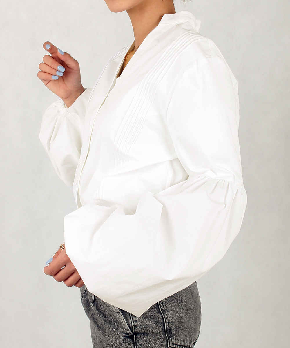 Damen Langarmbluse Modell Ziba