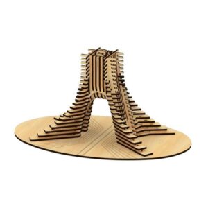 103-Teiliges 3D-Puzzle: Azadi-Turm – Ikonisches Wahrzeichen