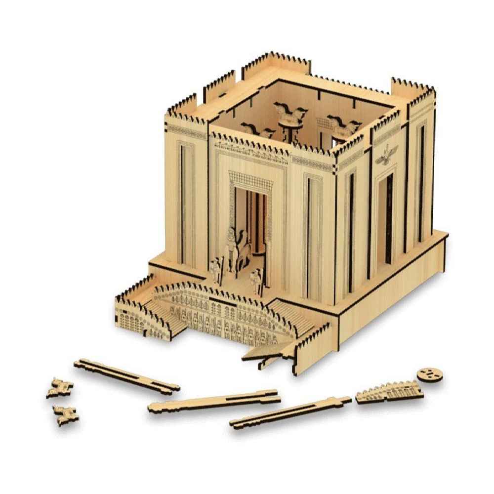 105-Teiliges 3D-Puzzle: Persepolis Tor der Völker – Architekturmodell