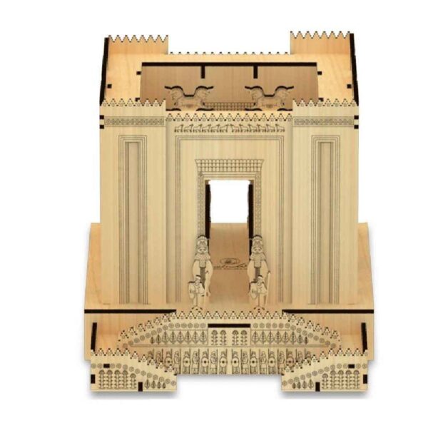 105-Teiliges 3D-Puzzle: Persepolis Tor der Völker – Architekturmodell