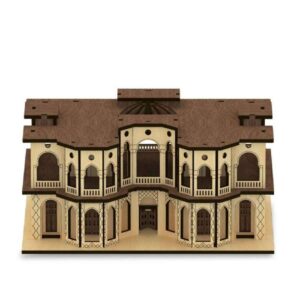 111-Teiliges 3D-Puzzle: Shazdeh Mahan Garten – Detaillierte Nachbildung