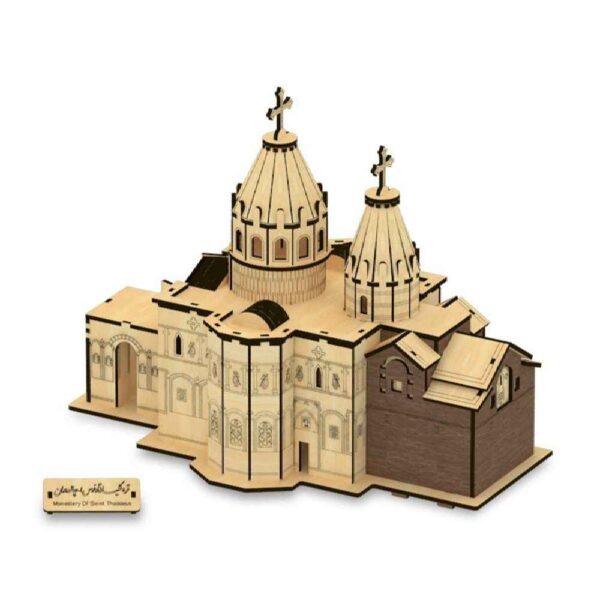 139-Teiliges 3D-Puzzle: Saint Thaddeus Kathedrale – Komplexes Design