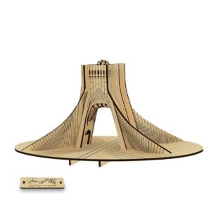 34-Teiliges 3D-Puzzle: Azadi-Turm – Miniaturmodell
