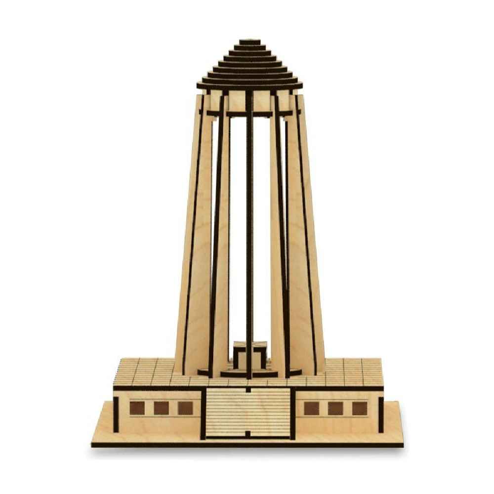 48-Teiliges 3D-Puzzle: Grab von Avicenna – Detailliertes Historisches Modell
