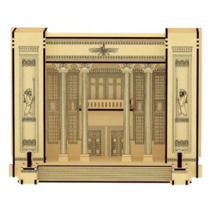 53-Teiliges 3D-Puzzle: Bank Melli Iran – Architektonische Nachbildung